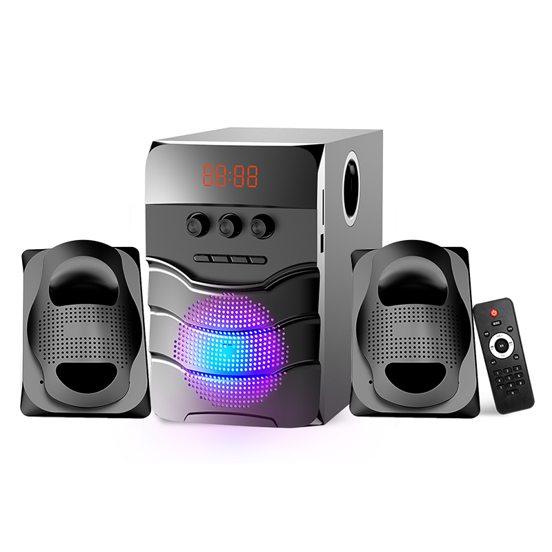 OEM Manufacturers RGB Light 2.1 Bluetooth Gaming PC Speakers With Woofer